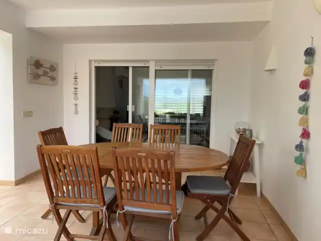 CasaSolymar en España, Costa Blanca, Moraira - villa Terraza con vistas a la piscina. Delicioso para desayunar.