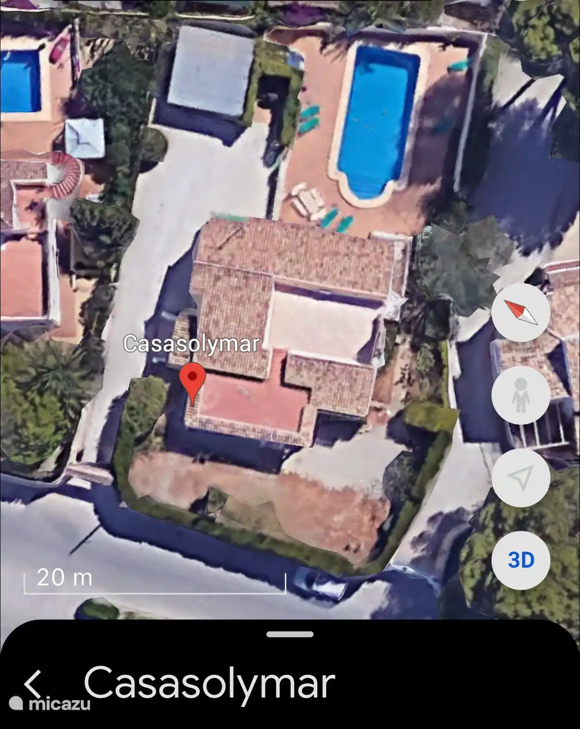 google earth vieuw
