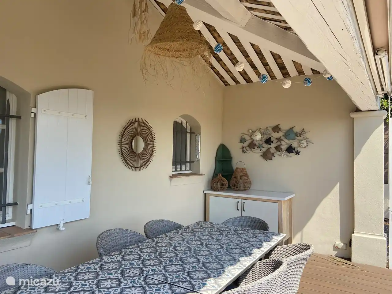 Dining table outside