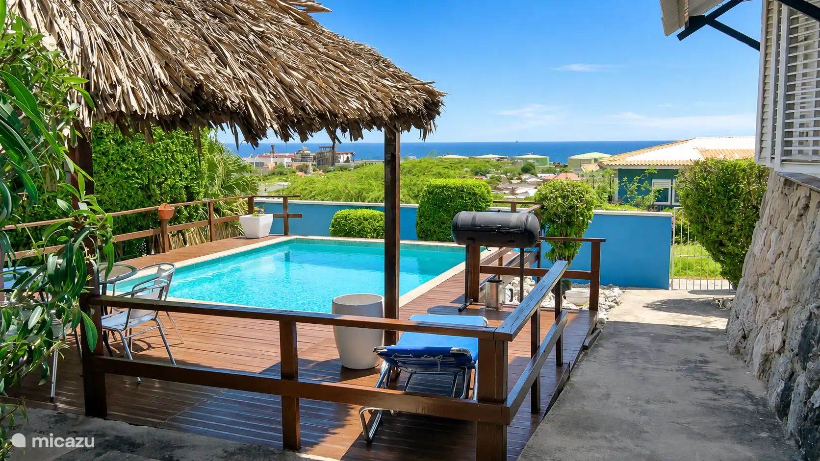villa, Sint Michiel, Curaçao-Centre, Curaçao - Villa Dushi Bida avec vue sur la mer !