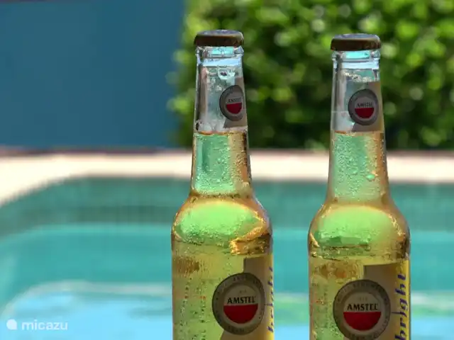 Villa Dushi Bida avec vue sur la mer ! | Curaçao, Curaçao-Centre, Piscadera - villa Amstel Bright est une délicieuse bière légère typique des Antilles néerlandaises, très rafraîchissante !