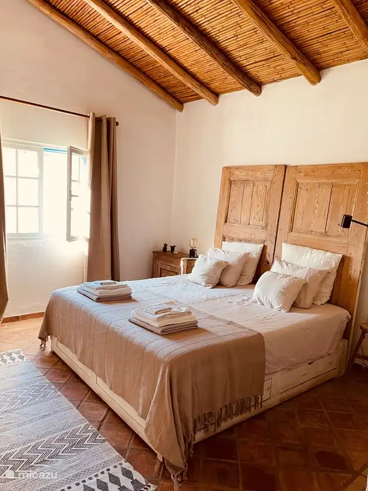 Master bedroom, inclusief linnengoed en badlaken