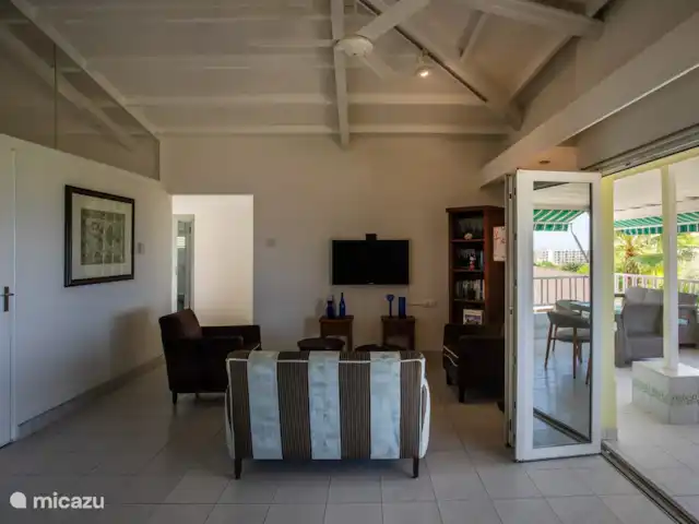 Station balnéaire de la baie de Piscadera 39 | Curaçao, Curaçao-Centre, Piscadera - bungalow Le salon