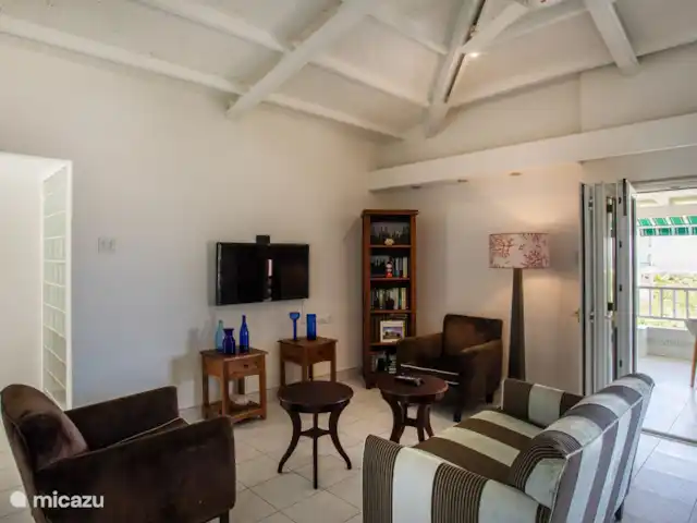 Station balnéaire de la baie de Piscadera 39 | Curaçao, Curaçao-Centre, Piscadera - bungalow Le salon
