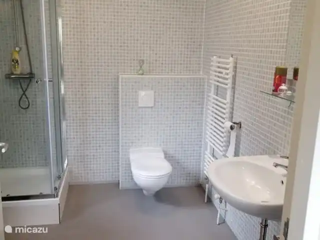 casa vacacional en Países Bajos, Drente, Norg – Heerlyk Boshuys Norg baño