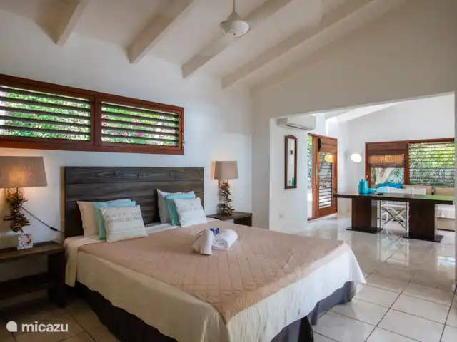 My Sunny Place | Curaçao, Banda Abou (ouest), Cas Abao - villa Chambre 3 avec a/c et coin TV.