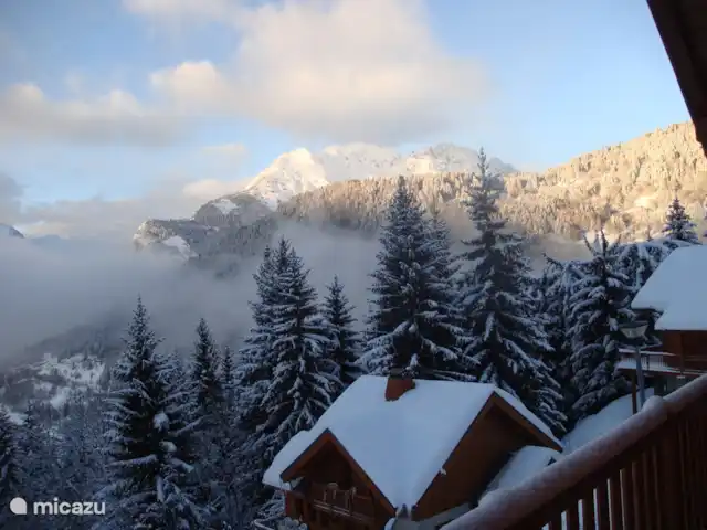 Chalet Clémentine. Pas de frais supplémentaires | France, Isère, Oz-en-Oisans - chalet Vue d'hiver du chalet