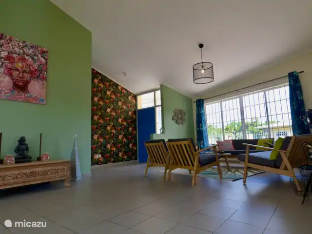 Villa Kolibrie à Julianadorp | Curaçao, Curaçao-Centre, Julianadorp - villa Le salon, situé au gré du vent
