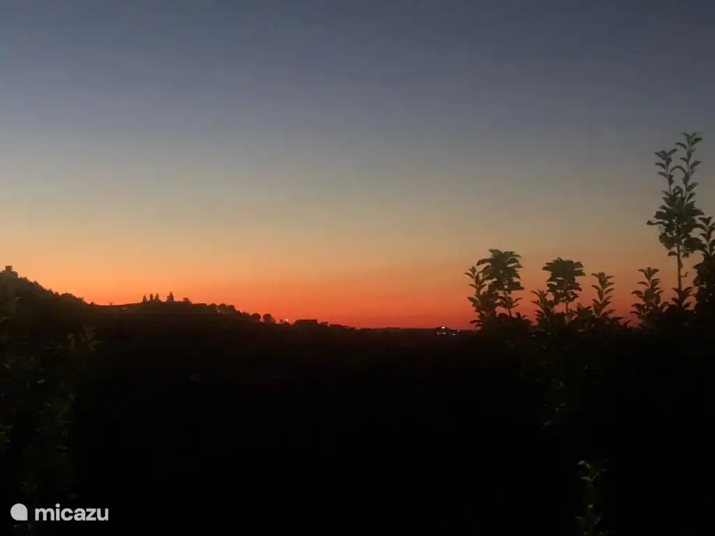 Vue de Cermignano le soir