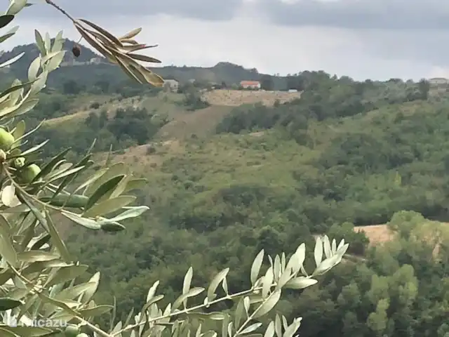 Casa delle Rose huren in Italië, Abruzzen, Cermignano - vakantiehuis Foto van het huis vanuit een nabijgelegen Agriturismo