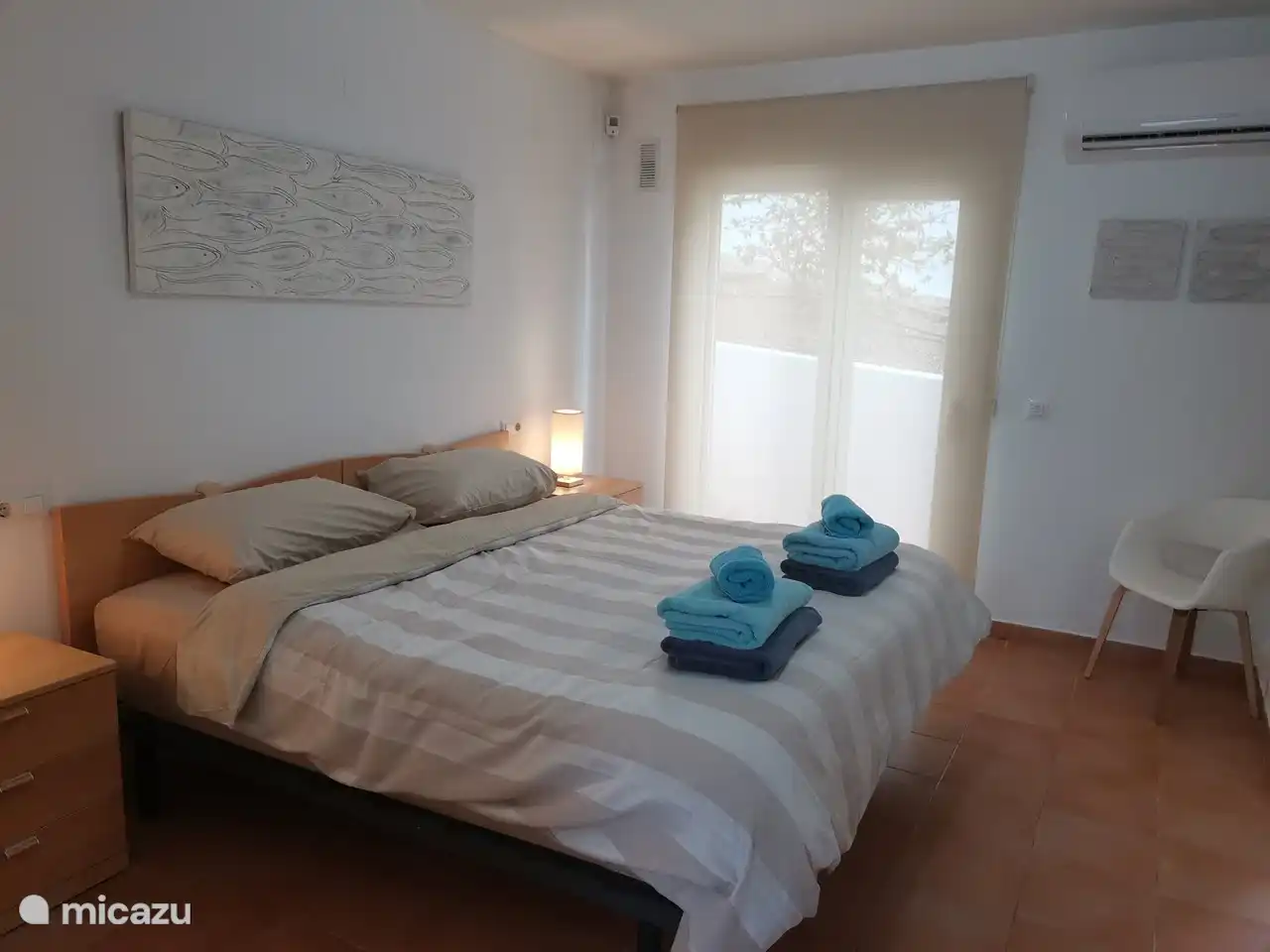 1 of the 3 bedrooms with ensuite bathroom