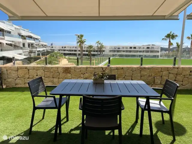 Casa Mila Sauna,Gym,Padel 3 PISCINES | Espagne, Costa Blanca, Finestrat - appartement Table à manger extérieure