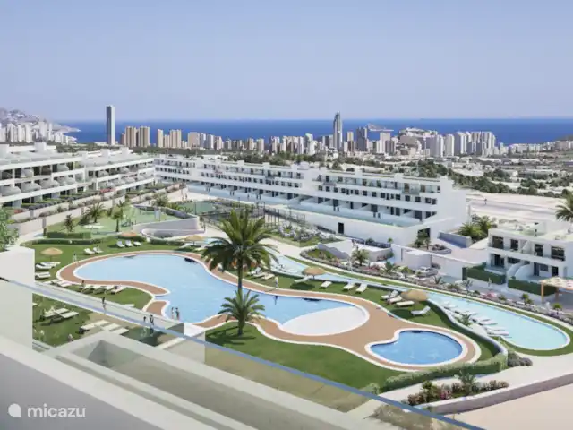 Casa Mila Sauna,Gym,Padel 3 PISCINES | Espagne, Costa Blanca, Finestrat - appartement Vue du dernier étage.