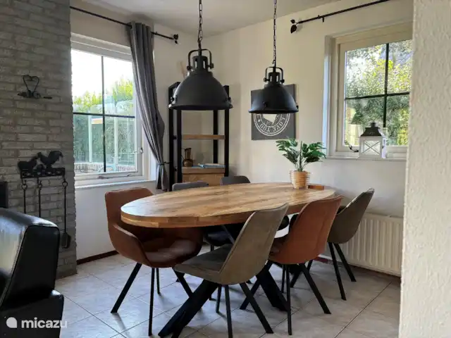 Perle de plage 41 | Pays-Bas, Hollande du Nord, Julianadorp aan Zee - bungalow Table à manger