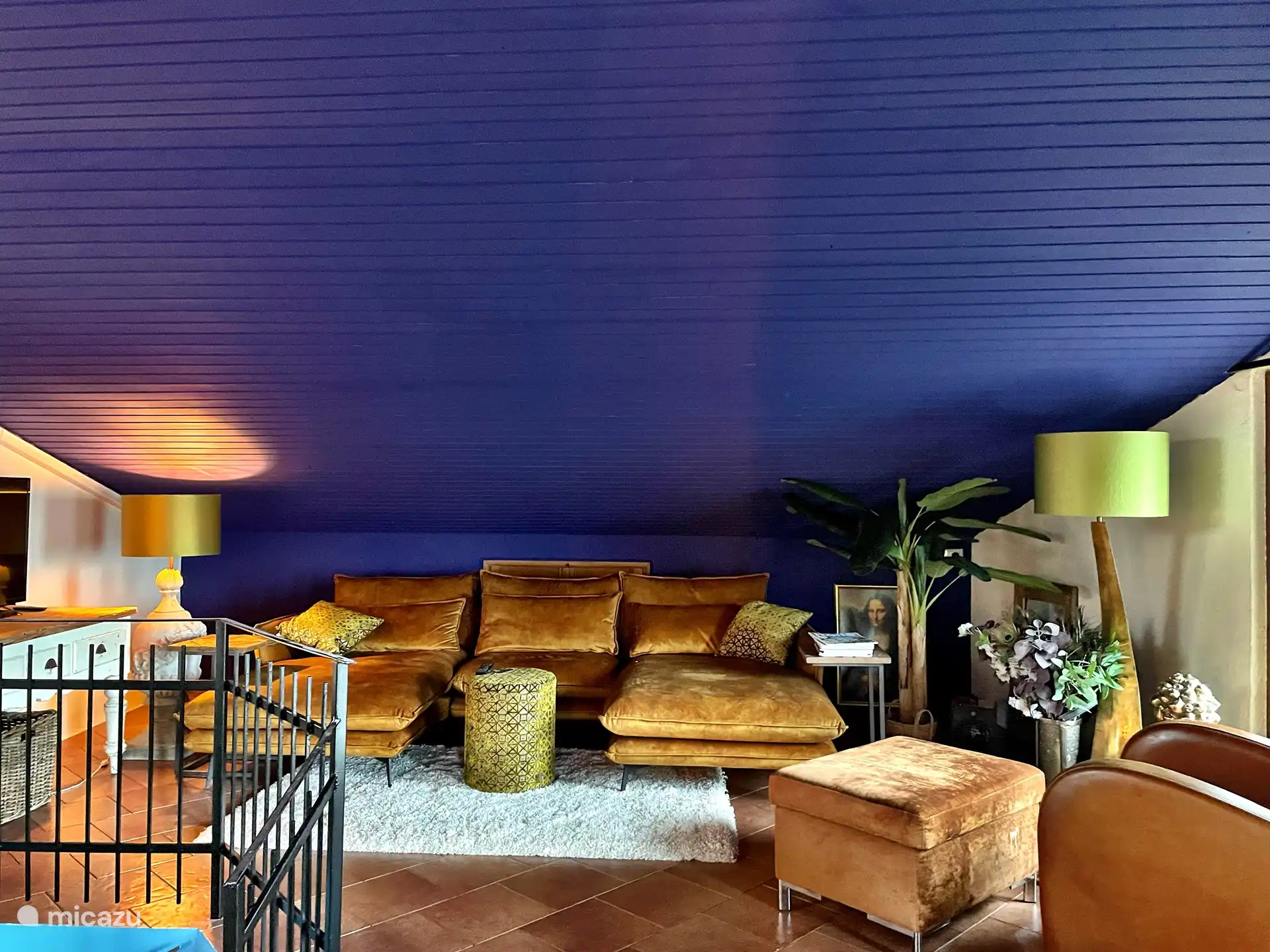 kleiner Wohnbereich im Obergeschoss 