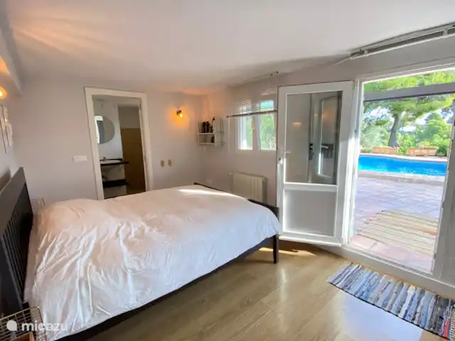 Casa Flores | Espagne, Costa Blanca, Jávea - finca Chambre Benenden avec vue sur la piscine