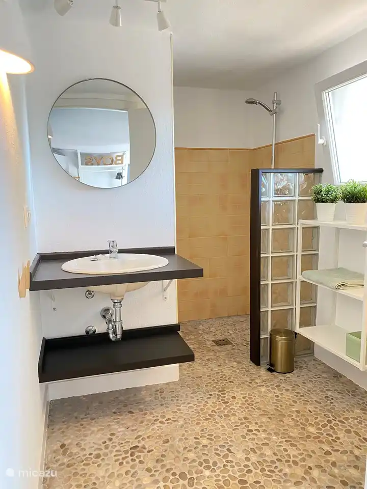 Bathroom in downstairs bedroom