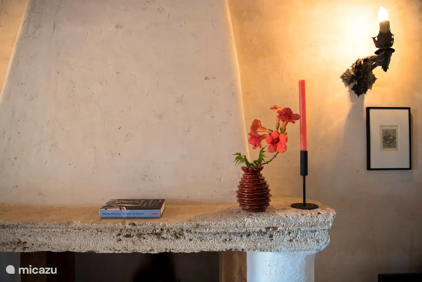 sala de estar / chimenea