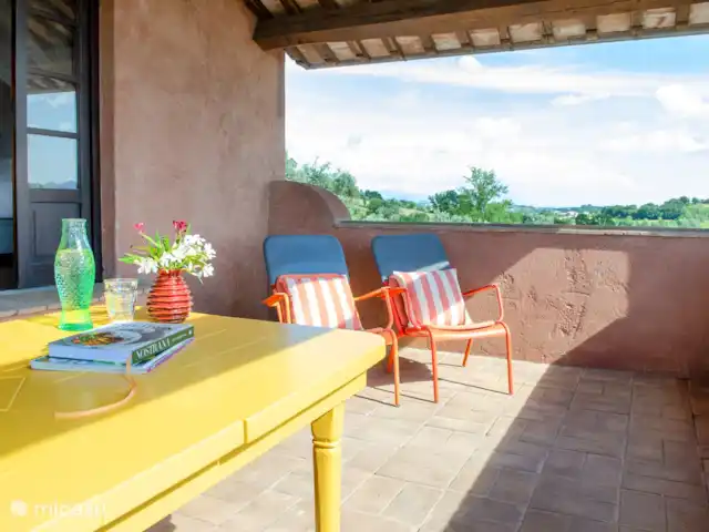 Casa Bellance | Italie, Le Latium, Tarano - villa Terrasse couverte 1er étage