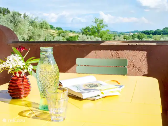 Casa Bellance | Italie, Le Latium, Tarano - villa terrasse couverte 1er étage