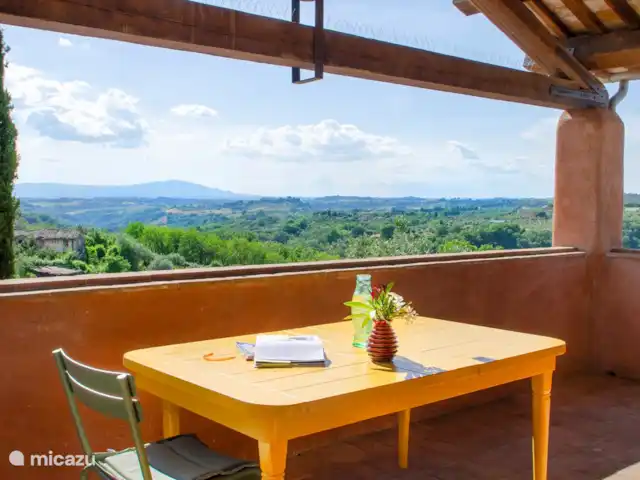 Casa Bellance | Italie, Le Latium, Tarano - villa Terrasse couverte 1er étage