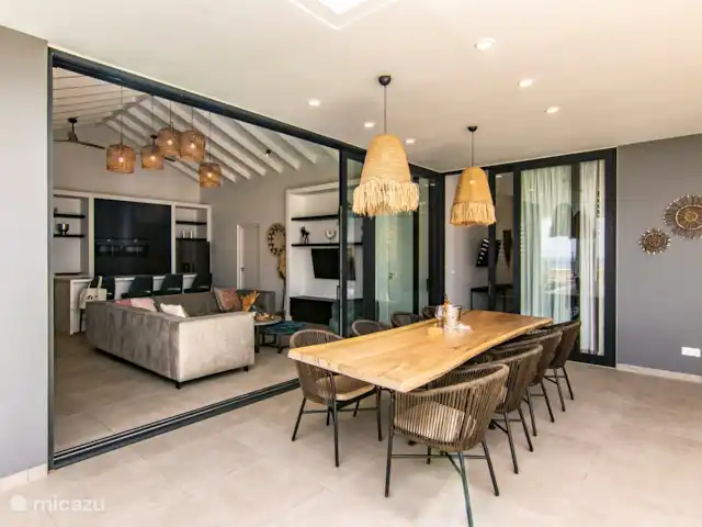 Lamar Villas Penthouse Fidji | Curaçao, Banda Ariba (est), Jan Thiel - penthouse Table à dinner