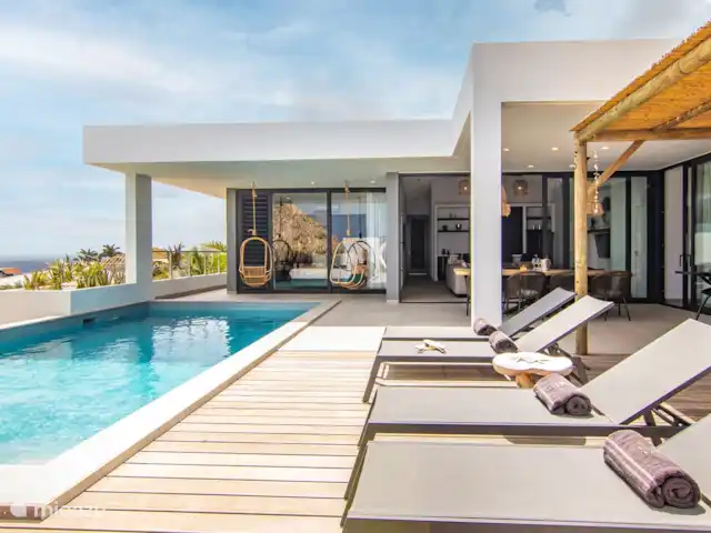 Lamar Villas Penthouse Fidji | Curaçao, Banda Ariba (est), Jan Thiel - penthouse Terrasse de piscine
