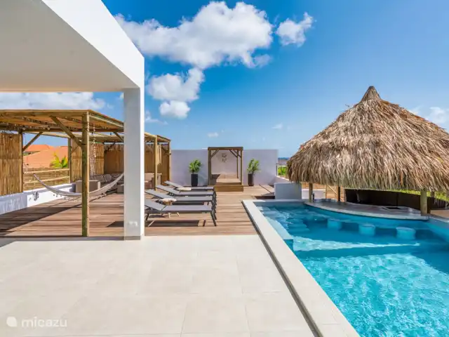 Lamar Villas Penthouse Fidji | Curaçao, Banda Ariba (est), Jan Thiel - penthouse Terrasse de piscine