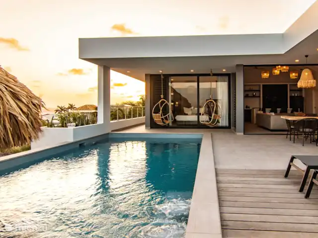 Lamar Villas Penthouse Fidji | Curaçao, Banda Ariba (est), Jan Thiel - penthouse Piscine