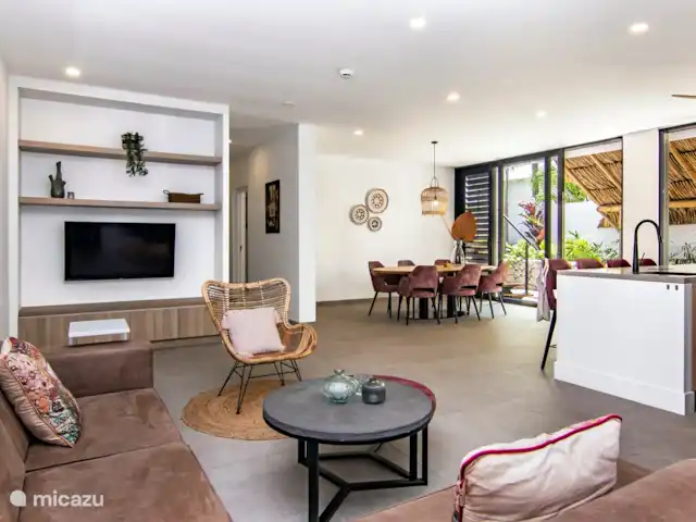 Lamar Villas Appartement de luxe Fidji | Curaçao, Banda Ariba (est), Jan Thiel - appartement Le salon