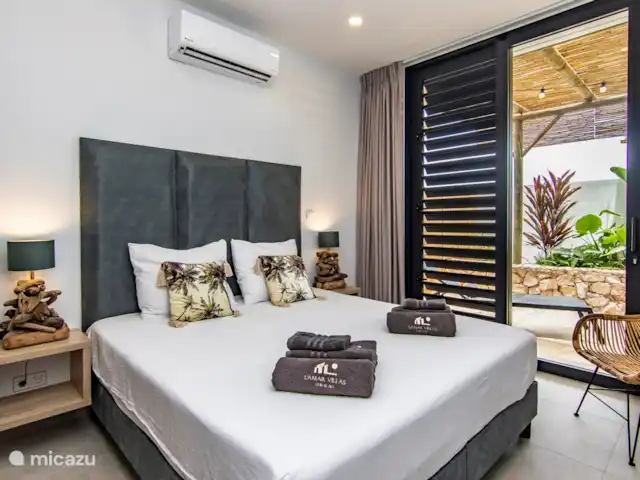 apartamento en Curazao, Banda Arriba (este), Jan Thiel – Villas Lamar 2/4pers. ap Fiyi Dormitorio