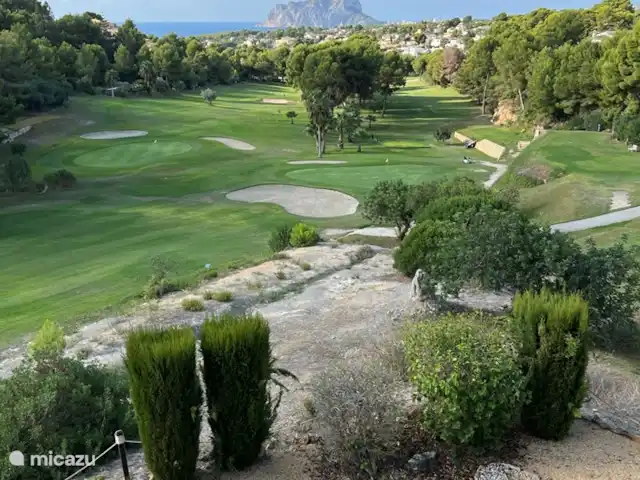 Casa Nobel : Zeezicht & Grote tuin huren in Spanje, Costa Blanca, Moraira - villa Ifach 9-holes golfbaan