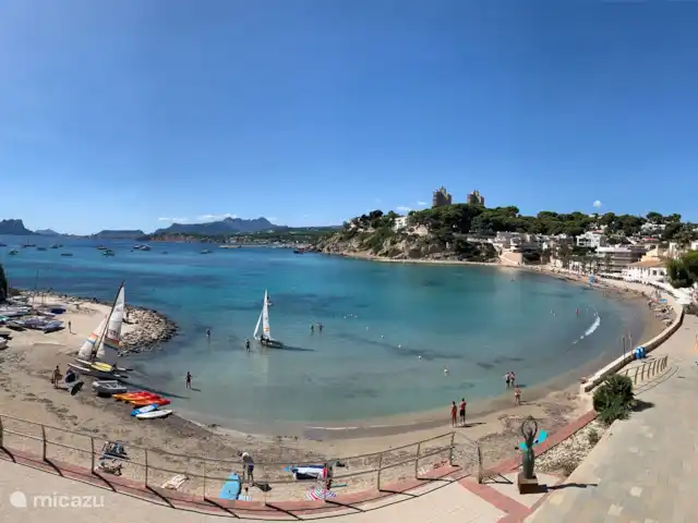 Casa Nobel : Zeezicht & Grote tuin huren in Spanje, Costa Blanca, Moraira - villa