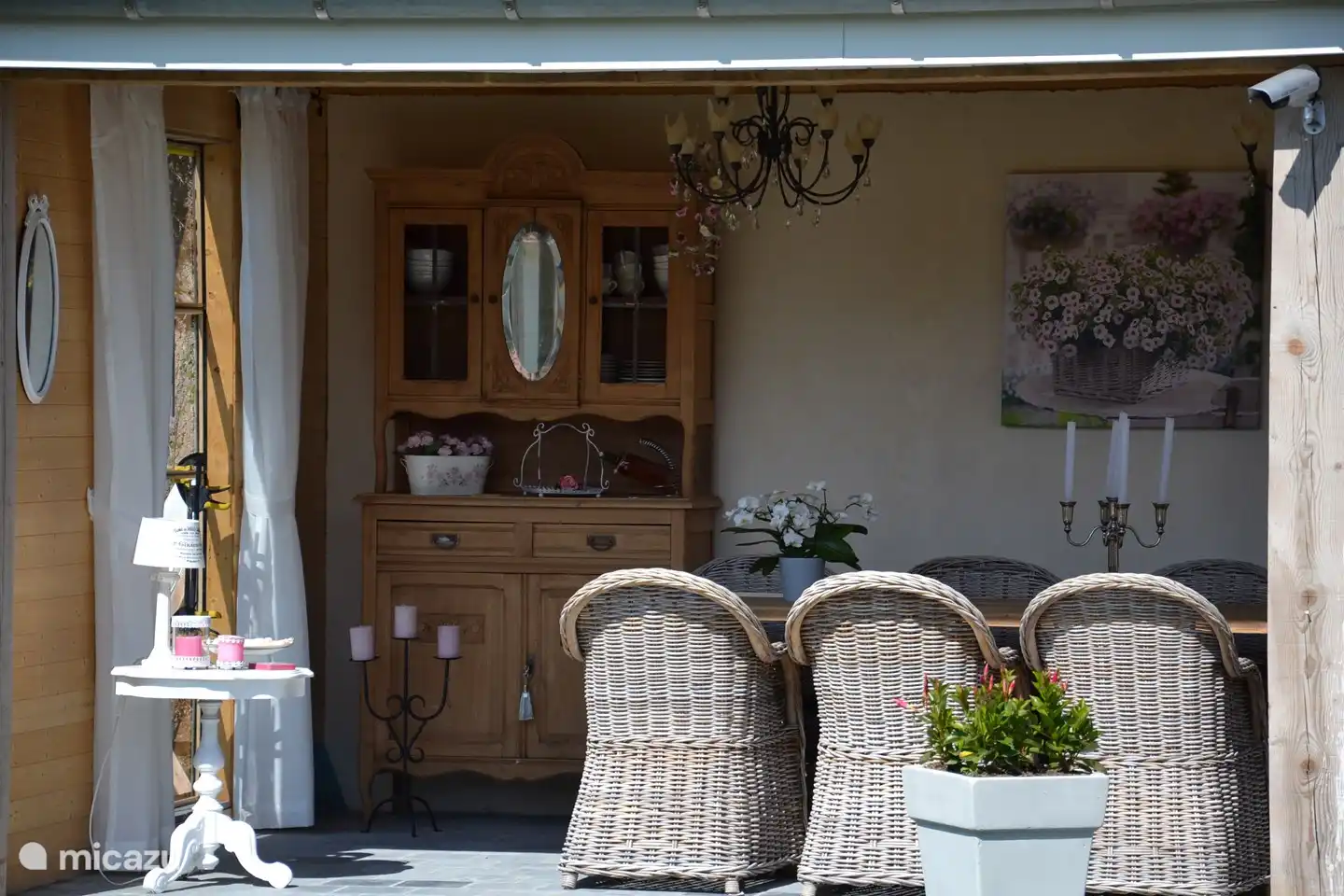 1 des 2 cuisines extérieures