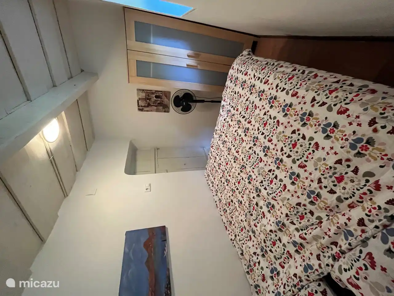 Das Schlafzimmer, ab 2026 wird es 12 m2 größer sein