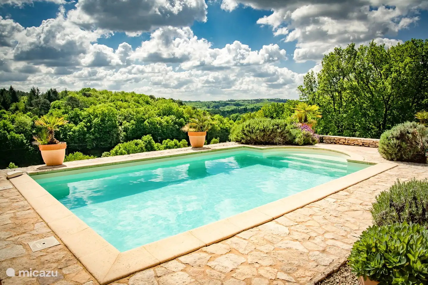 View over the valley