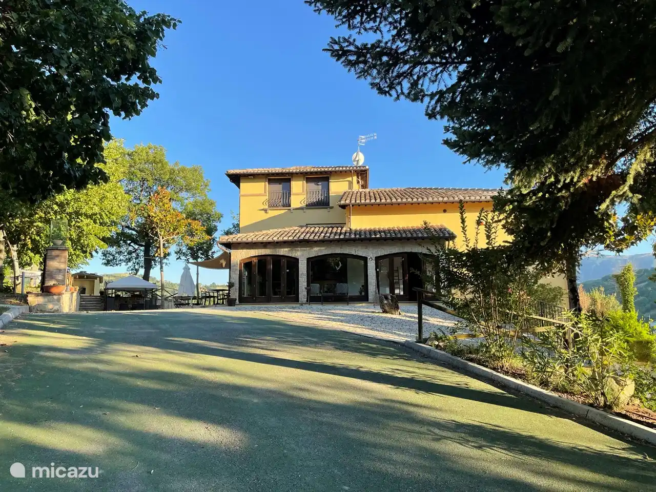 The house with terrace