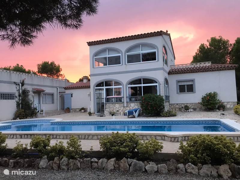 Holiday home in Spain, Costa Daurada, Ametlla de Mar Villa Villa Familia - With sea view!