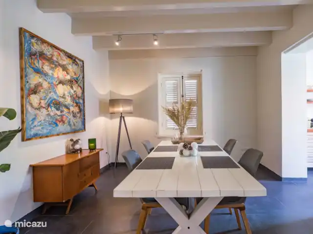Location de Vacances Curaçao, Curaçao-Centre, Pietermaai, appartement - Retraite monumentale à Pietermaai Salle à manger