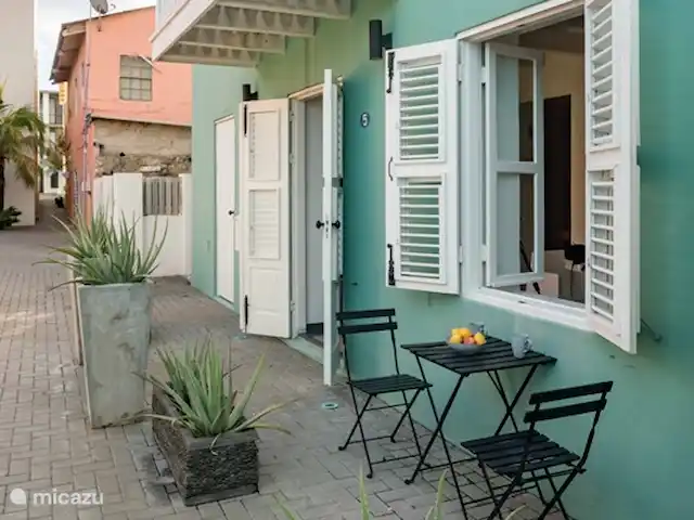 Location de Vacances Curaçao, Curaçao-Centre, Pietermaai, appartement - Retraite monumentale à Pietermaai Ruelle