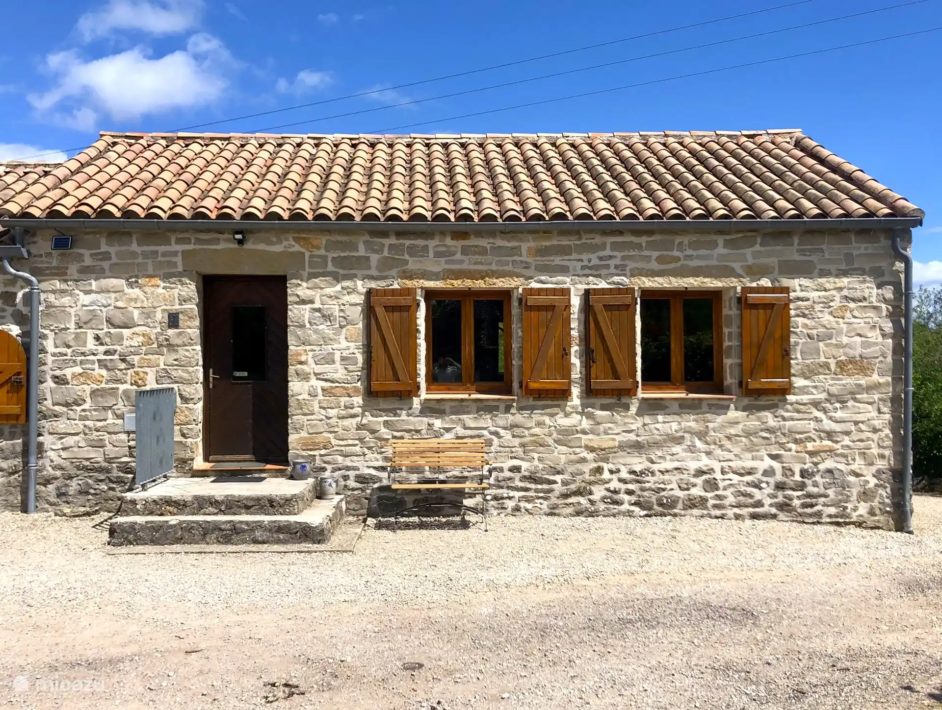 Front of the ground floor apartment