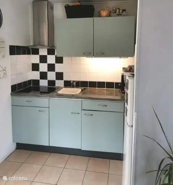 The fully equipped kitchen