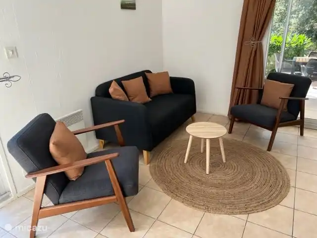 Sitting area of the living room