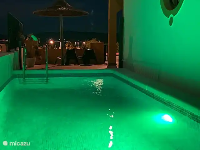 bungalow huren in Spanje, Costa Cálida, Mazarrón – Casa Naranja met grandioos uitzicht Heerlijk genieten vanuit het zwembad