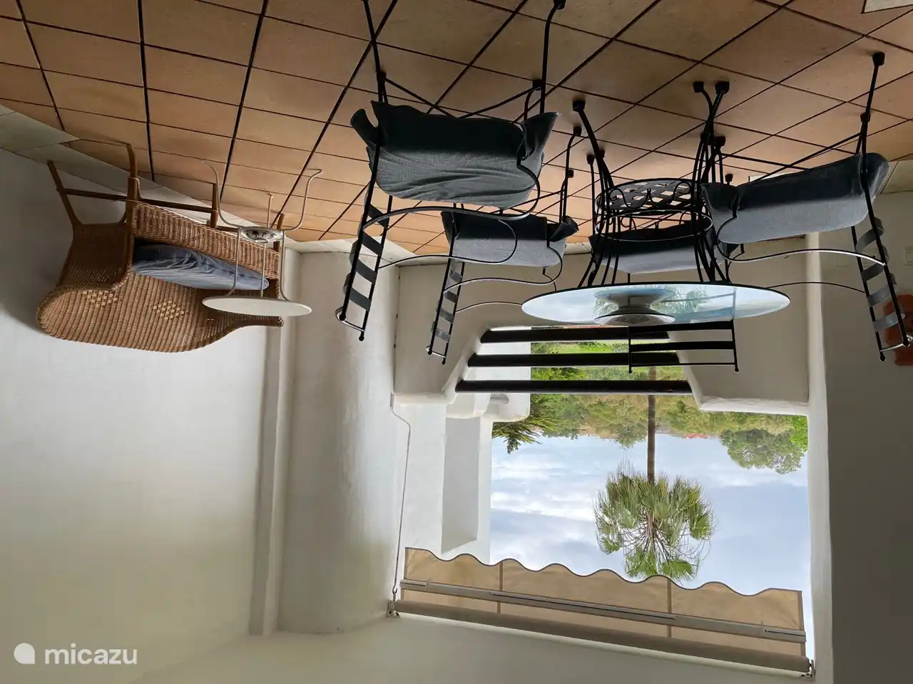 Terrasse mit Schatten