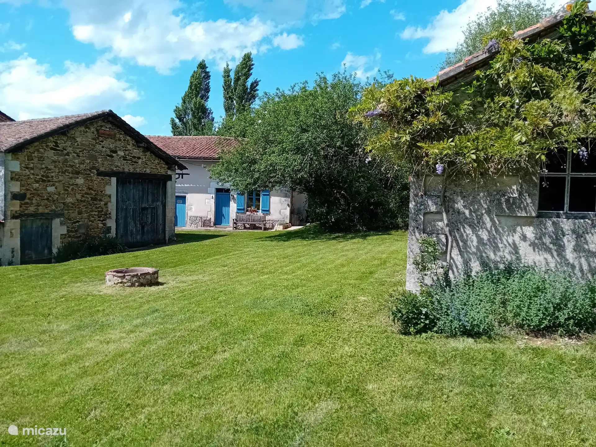 Tuin 1.000 m² volledig omheind 