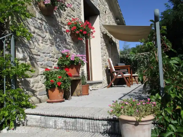 Location de Vacances Italie, Émilie-Romagne, Sarsina, appartement - Azalée Cabraldi Terrasse de l'appartement Azalea