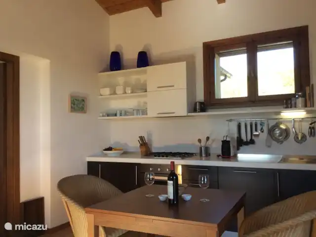 Location de Vacances Italie, Émilie-Romagne, Sarsina, appartement - Azalée Cabraldi Appartement Azalea salon + cuisine