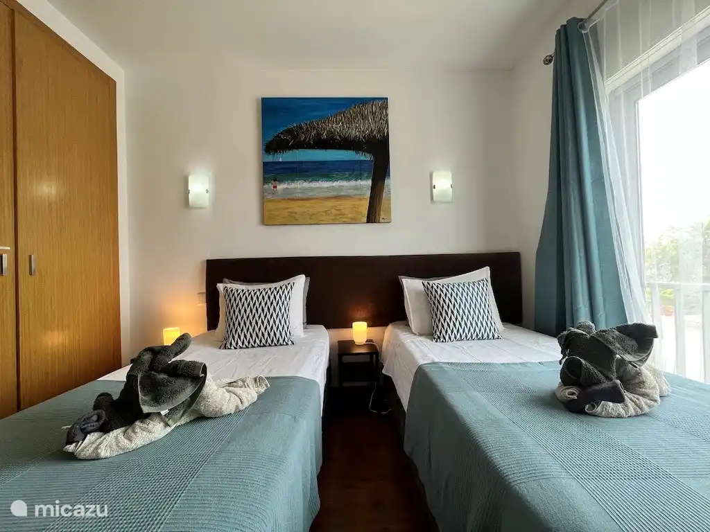 2do dormitorio - Camas de 90 cm de ancho de Vista Mar - Apartamentos Fuseta