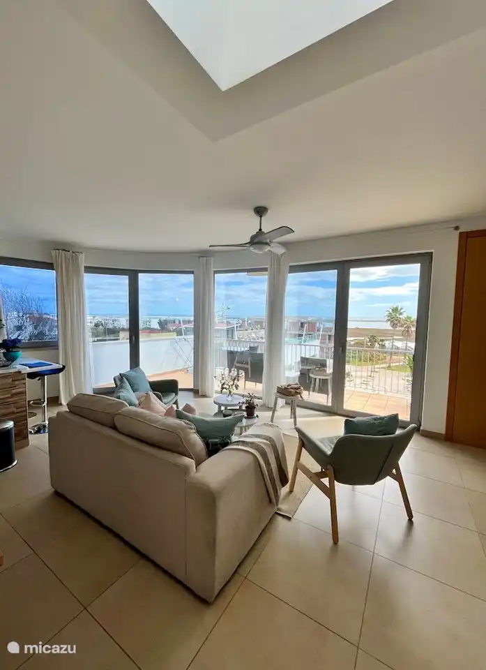 Vista al pueblo y al océano Atlántico Vista Mar - Apartamentos Fuseta